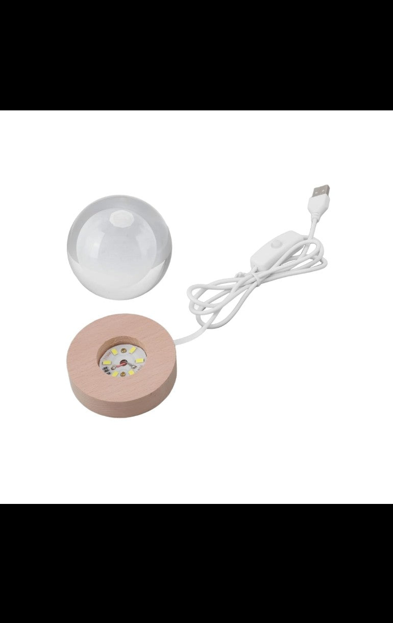3D HBD Crystal Ball Lamp