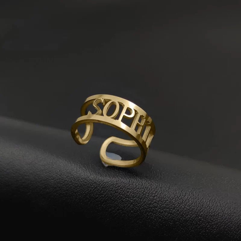 Custom Name Ring #3