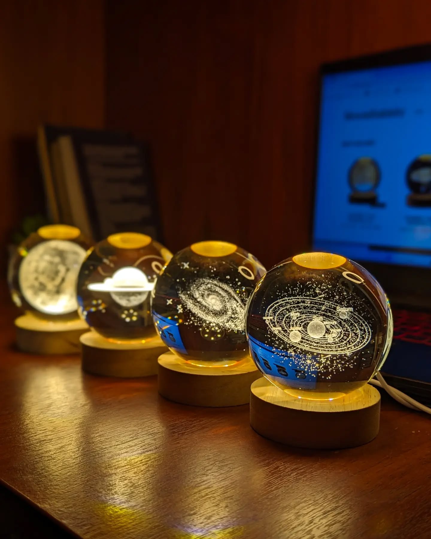 Crystal Ball Lamps
