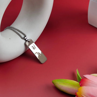 Personalized Photo Engraving Necklace