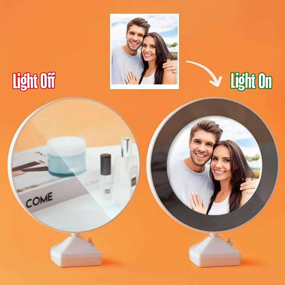 Magic Mirror Photo Frame - 2 in 1 Mirror Photo Frame