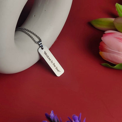 Personalized Photo Engraving Necklace