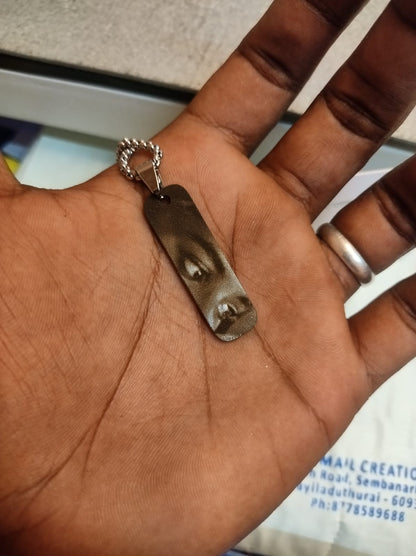 Personalized Eye Engraving Necklace